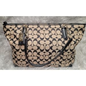 Coach Signature Logo tote Bag